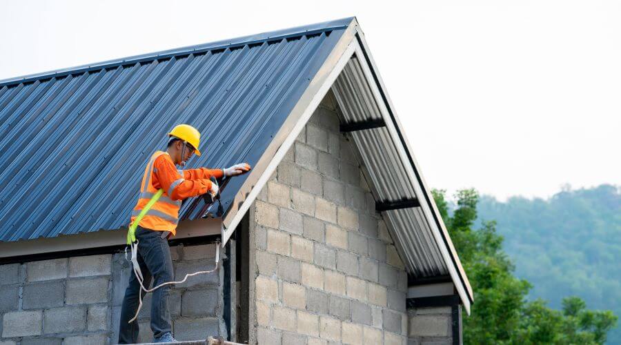 Professional metal roof installation in Galloway, WV